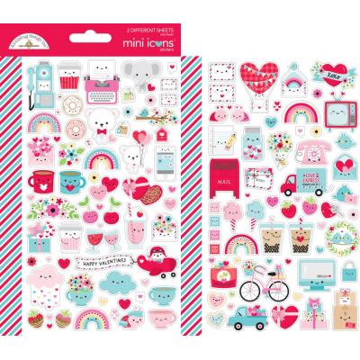 Doodlebugs Lots Of Love Sticker - Mini Icons Stickers